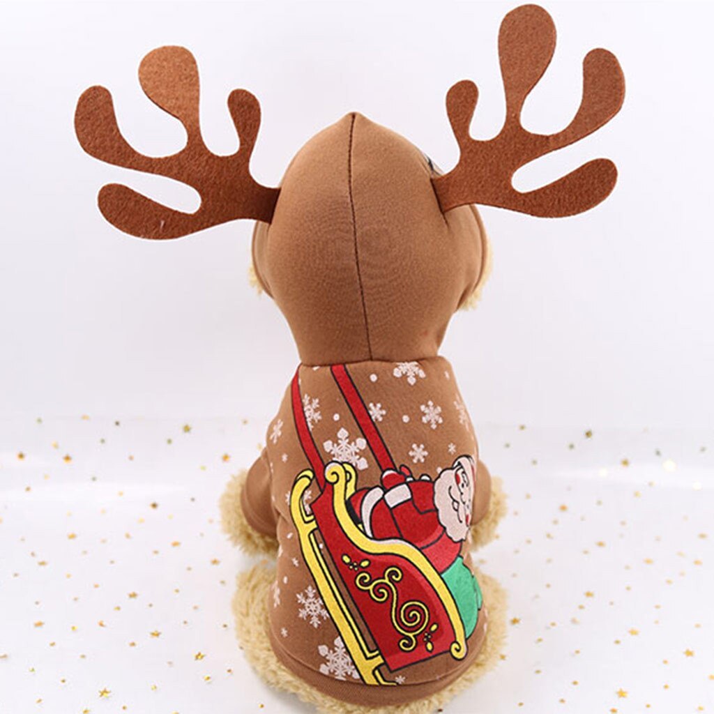 Santa’s Reindeer Pet Costume – Holiday Edition