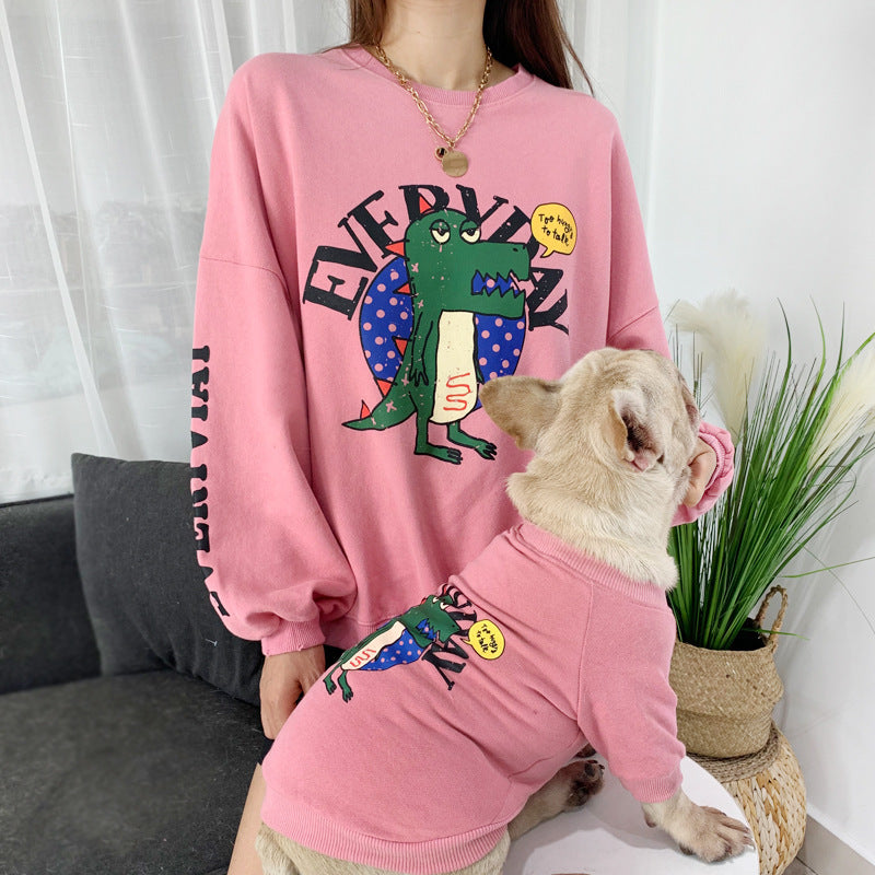 Matching Dino Sweatshirt – For You & Your Pet
