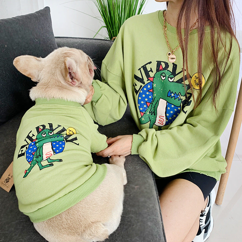 Matching Dino Sweatshirt – For You & Your Pet