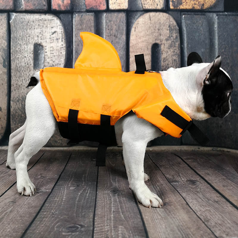 Shark Fin Dog Life Jacket – Swim Safe, Look Awesome