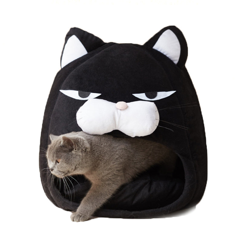 CozyCat™ Enchanted Cave Bed – Designed by Pawspire
