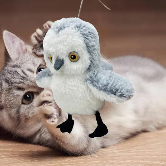 Interactive Flapping Bird Cat Toy – USB Rechargeable
