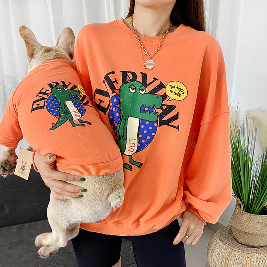 Matching Dino Sweatshirt – For You & Your Pet