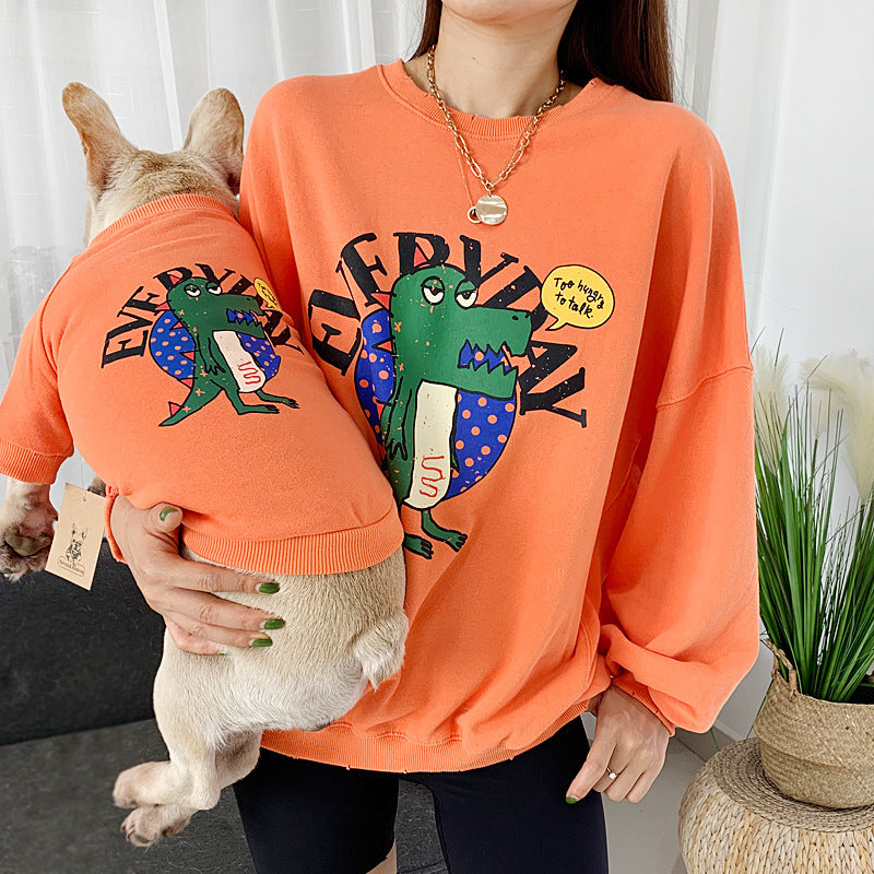 Matching Dino Sweatshirt – For You & Your Pet