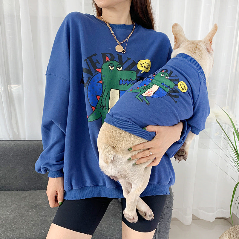 Matching Dino Sweatshirt – For You & Your Pet