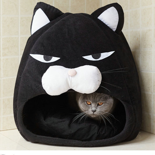 CozyCat™ Enchanted Cave Bed – Designed by Pawspire