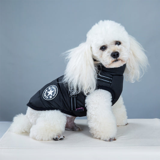 Pawspire™ UrbanShield Dog Vest – Waterproof & Built-In Harness