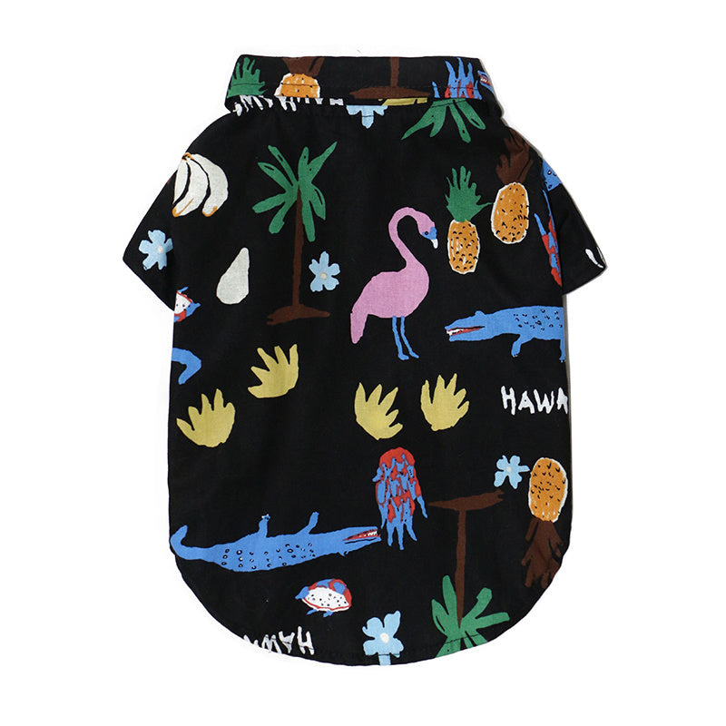 Tropical Vacation Shirt for Cats – Cool Hawaiian Style Pet Outfit