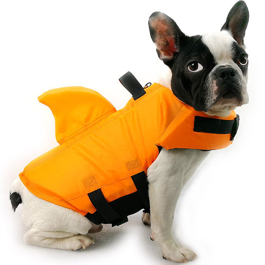 Shark Fin Dog Life Jacket – Swim Safe, Look Awesome