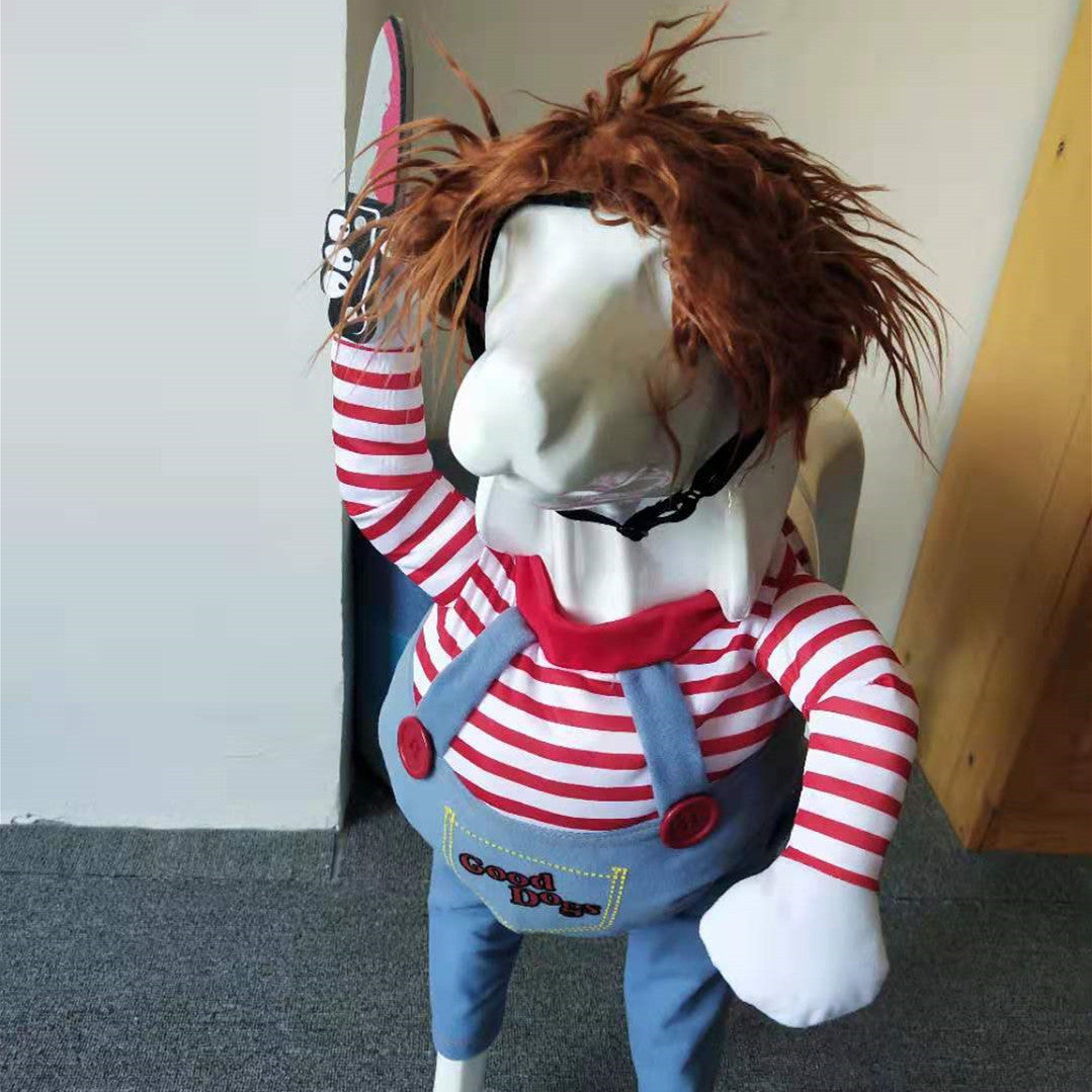 Spooky Pup Chucky Costume – Halloween Edition