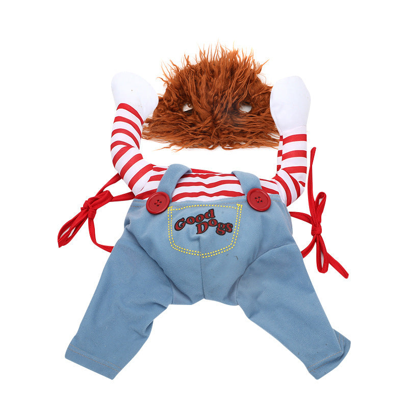 Spooky Pup Chucky Costume – Halloween Edition