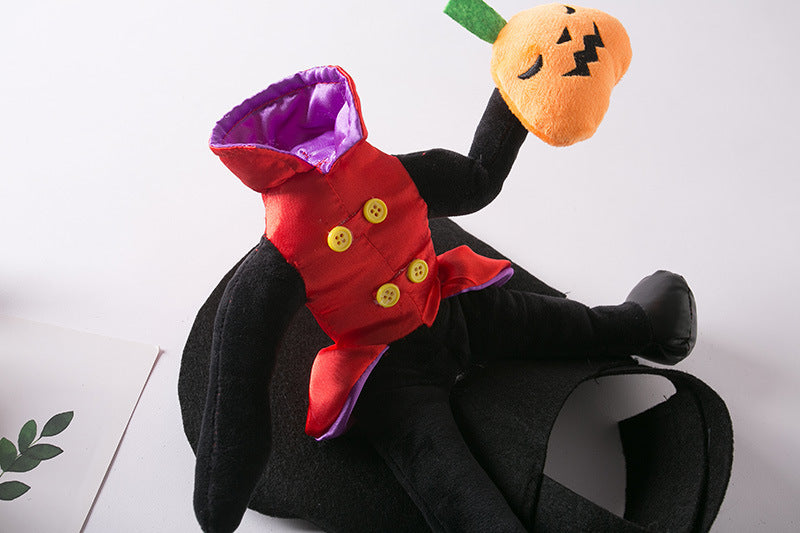 Pumpkin Rider Costume – Haunted Hitchhiker Edition