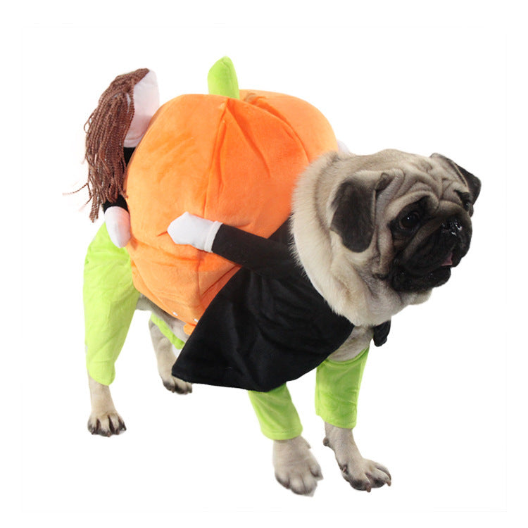 Pumpkin Rider Costume – Spooky & Funny Halloween Vibes