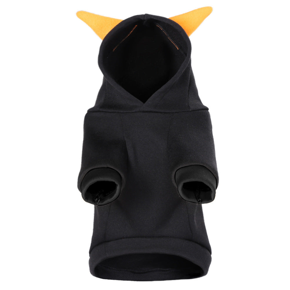 Halloween Pet Hoodie – Pumpkin & Demon Edition