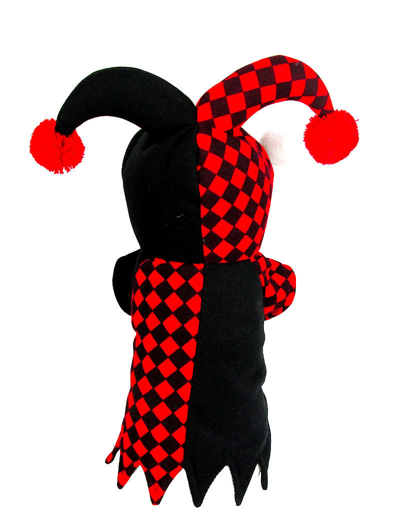 Harlequin Jester Costume – Funny Halloween Outfit for Dogs & Cats