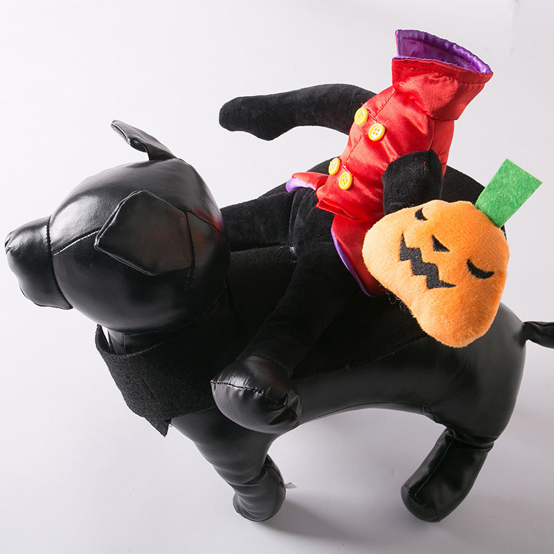 Pumpkin Rider Costume – Haunted Hitchhiker Edition
