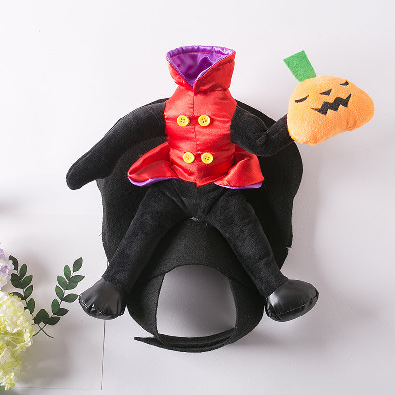 Pumpkin Rider Costume – Haunted Hitchhiker Edition