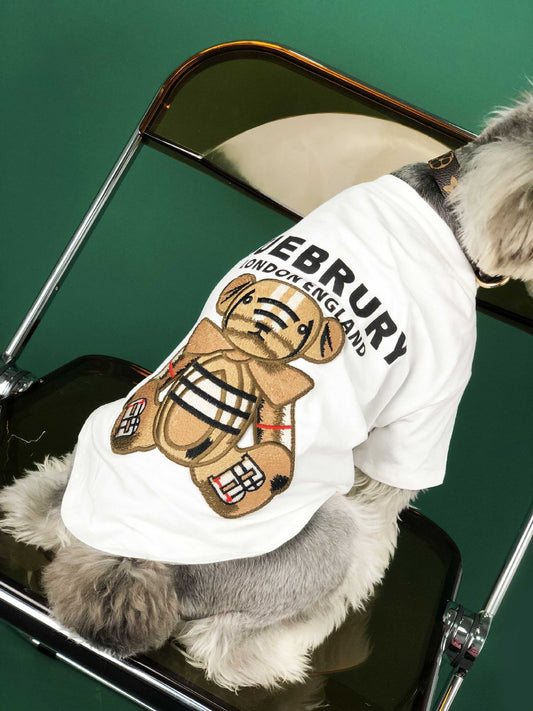 Luxury Streetwear Bear Tee – Pawspire Collection
