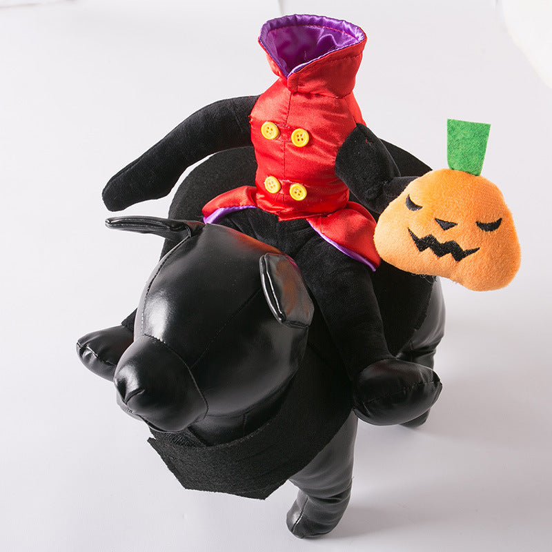 Pumpkin Rider Costume – Haunted Hitchhiker Edition
