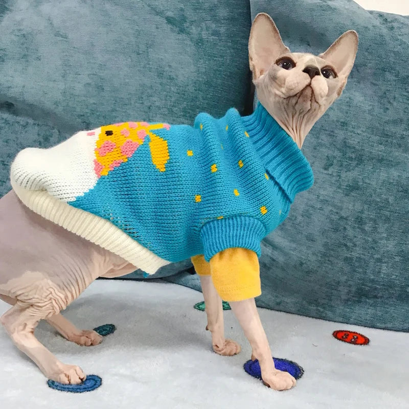 Cat Costume Winter Warm Pet Clothes Pawspire edition