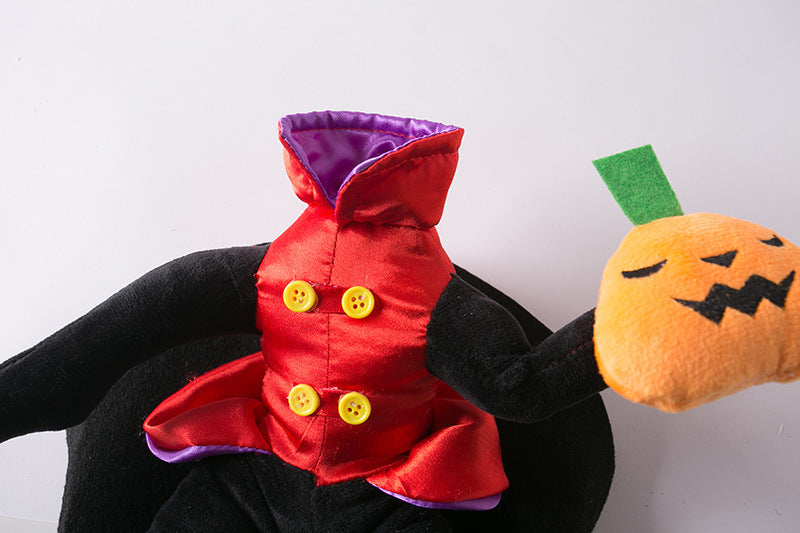Pumpkin Rider Costume – Haunted Hitchhiker Edition
