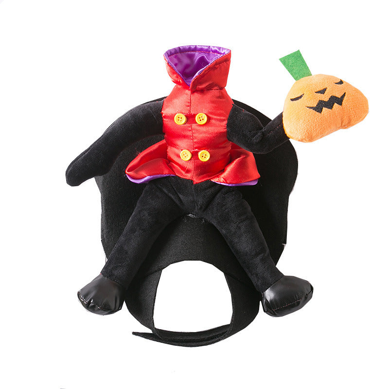 Pumpkin Rider Costume – Haunted Hitchhiker Edition