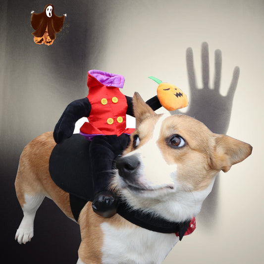 Pumpkin Rider Costume – Haunted Hitchhiker Edition